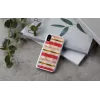 Etui ochronne na smartfona iKins do iPhone XR — wzór Short Cake, białe