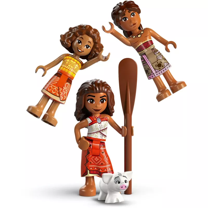 LEGO 43270 zestaw Klocki i Klocki — 529 elementów, 3 minifigurki, 260×120×220 mm, 0,198 kg, srebrny