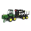 Bruder John Deere 1210E Forwarder z chwytakiem