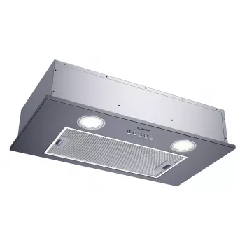 Okap do zabudowy CANDY CBG625/1X, szerokość 520 mm, 207 m³/h, filtr węglowy, sterowanie obrotowe, srebrny