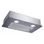 Okap do zabudowy CANDY CBG625/1X, szerokość 520 mm, 207 m³/h, filtr węglowy, sterowanie obrotowe, srebrny