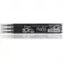 Zestaw wkładów Pilot 3x Frixion czarny (BLS-FR7-B-S3) (BLSFR7BS3)