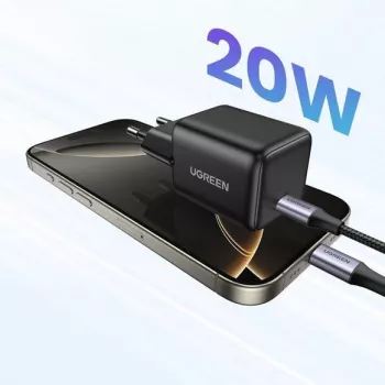 UGREEN X512 20W GAN 1x ładowarka sieciowa USB-C - czarna