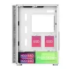 PC Case Montech X3 GLASS Midi Tower biała