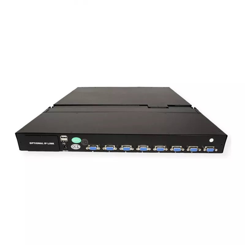 Konsola rackowa VALUE 26.99.0123, 17 cali (43,2 cm) LCD, 1280×1024, 1U, klawiatura francuska, czarna
