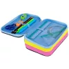 Trzypiętrowy piórnik z wyposażeniem CoolPack Jumper 3 IN THE GARDEN