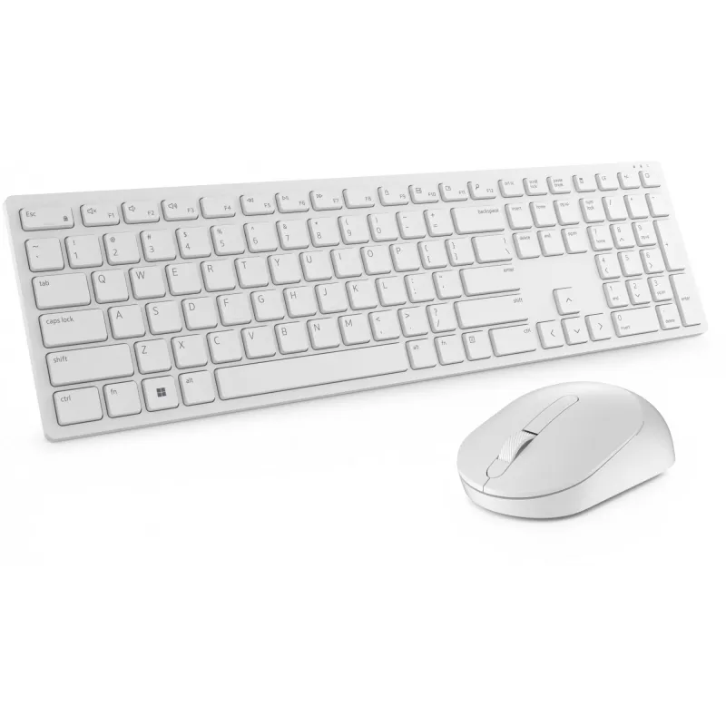 DELL Pro klawiatura and mysz - KM5221W - Francuski (AZERTY) - Biały
