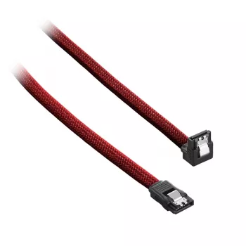 ModMesh Kabel SATA 3 pod kątem prostym 30 cm - krwistoczerwony - Kabel - Dane cyfrowe (CM-CAB-RSAT-N30KBR-R)