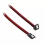 ModMesh Kabel SATA 3 pod kątem prostym 30 cm - krwistoczerwony - Kabel - Dane cyfrowe (CM-CAB-RSAT-N30KBR-R)