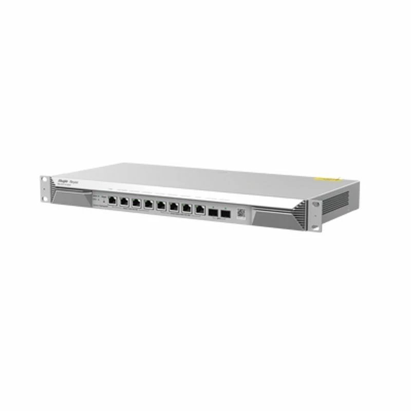 Router przewodowy RUIJIE RG-EG1510XS — 2.5GbE + Gigabit Ethernet, 6x RJ-45, przepustowość 4 Gbit/s, 1U, srebrny