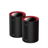 Cudy M3000 2-Pack Dwuzakresowy (2.4 GHz / 5 GHz) Wi-Fi 6 (802.11ax) Czarny, Czerwony 1 Wewnętrzna