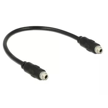 Kabel Audio 3.5mm DeLOCK 85115 0.25m Czarny