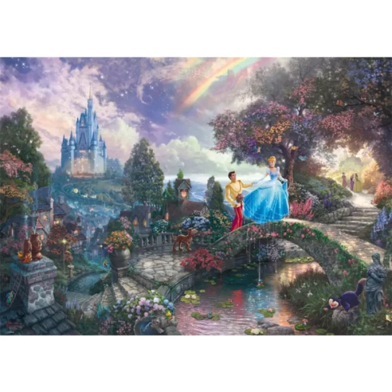 Puzzle Schmidt Spiele Disney Kopciuszek, 1000 elementów, szerokość 693 mm