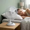 Adler | AD 7302 | Wentylator biurkowy | Biały | Średnica 23 cm | Liczba prędkości 2 | Oscylacja | 60 W | Nie
