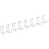 Fellowes - Binding Wire - 6 mm - 297 mm - 34 rings - A4 (210 x 297 mm) - 35 Sheets - biały - 100 szt.. (53215)