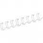 Fellowes - Binding Wire - 6 mm - 297 mm - 34 rings - A4 (210 x 297 mm) - 35 Sheets - biały - 100 szt.. (53215)