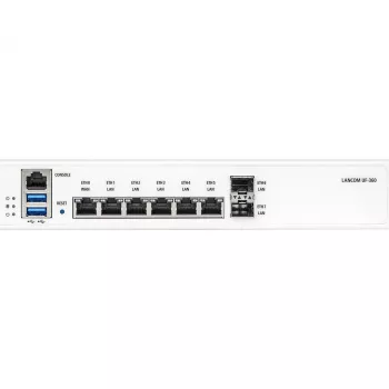 LANCOM R&S Unified Firewall UF-360 - Zapora sieciowa - 8 portów - GigE - 1U - Montaż w szafie