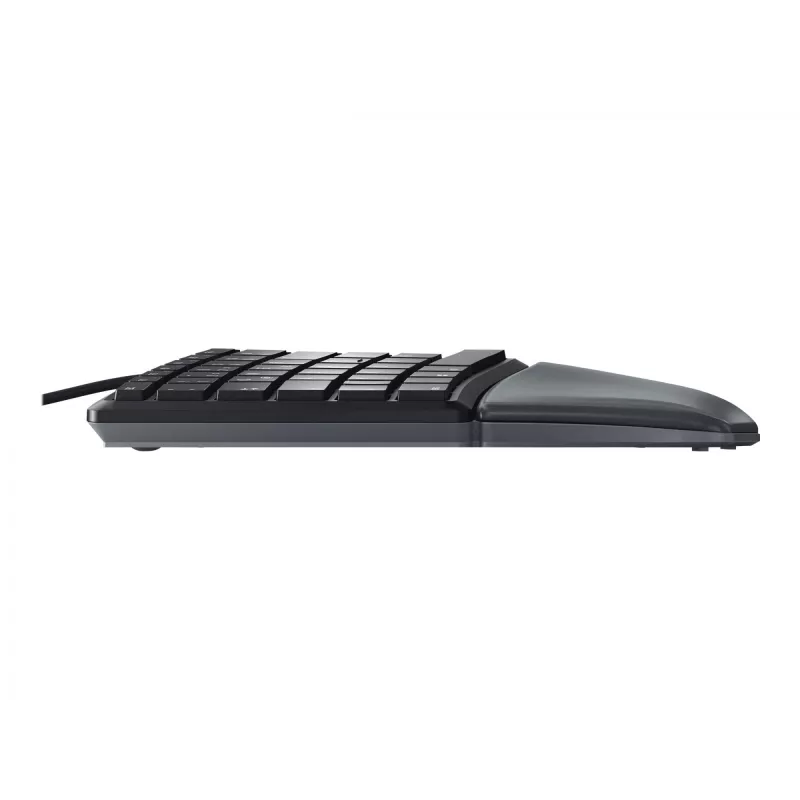 CHERRY KC 4500 ERGO klawiatura Uniwersalna USB QWERTY Nordycka Czarna