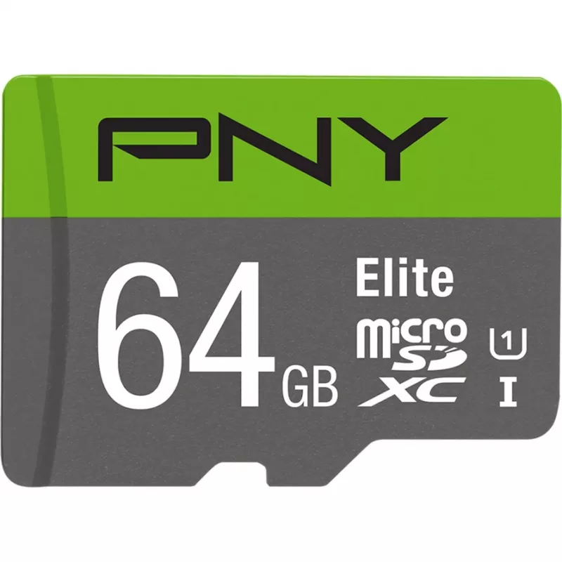 PNY Elite 64 GB MicroSDXC UHS-I Class 10