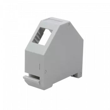 Logilink | Adapter na szynę DIN do 1 modułu Keystone RJ45 | MP0053