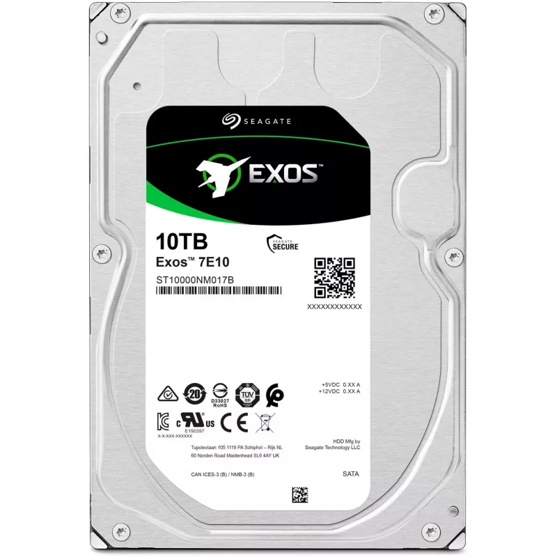 Seagate Enterprise ST10000NM017B wewnętrzny dysk twardy 10 TB 7200 RPM 256 MB 3,5 cala Serial ATA III