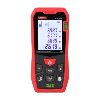 Dalmierz laserowy Unit LM50A — odległość pomiarowa 50 m, kompaktowa konstrukcja