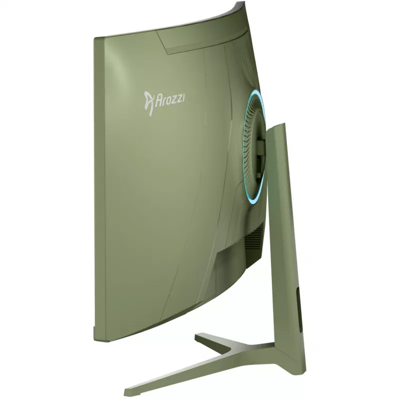 Zakrzywiony monitor komputerowy Arozzi Nova 34 cale (86,4 cm) 3440×1440 21:9 LED 1 ms Zielony