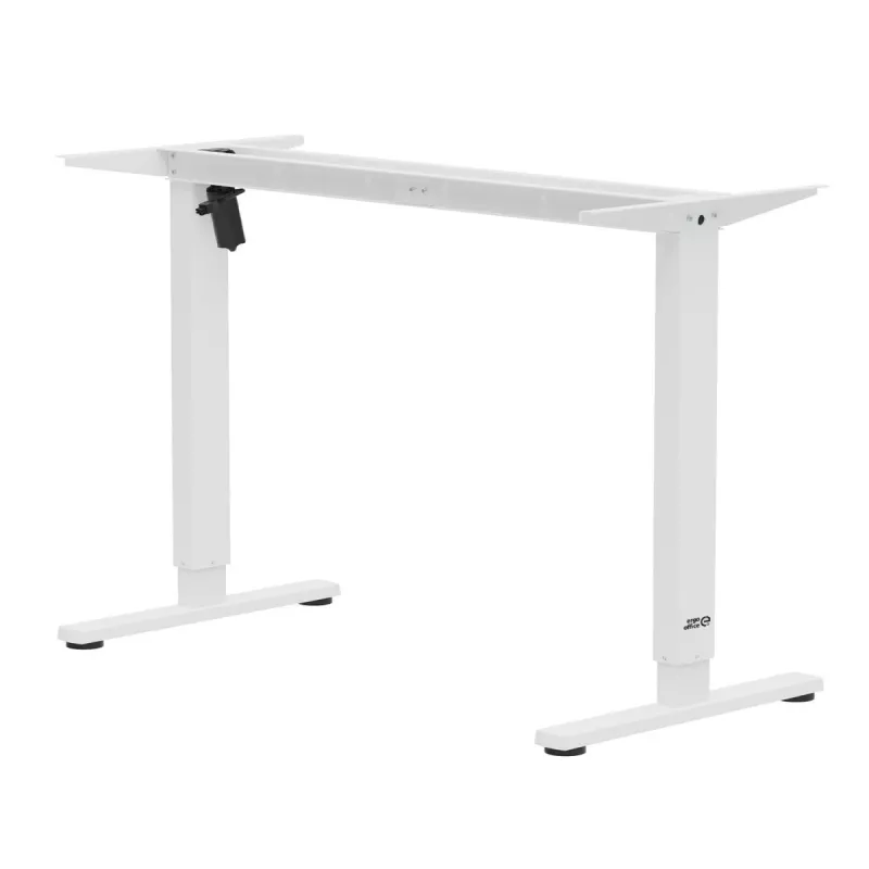 Biurko elektryczne z regulacją wysokości ergo office ER-400 W — maks. wysokość 1160 mm, maks. obciążenie 80 kg