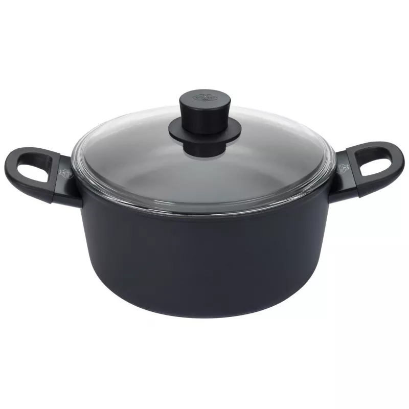 Rondel BALLARINI 75002-920-0 okrągły czarny aluminium 20 cm