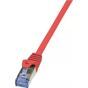 Kabel sieciowy LogiLink Cat6a S/FTP RJ-45 1,5 m Czerwony