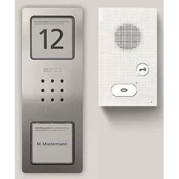 SIEDLE SET CAB 850-1 E/W Zestaw Audio Basic Stal Nierdzewna (210008742-00)