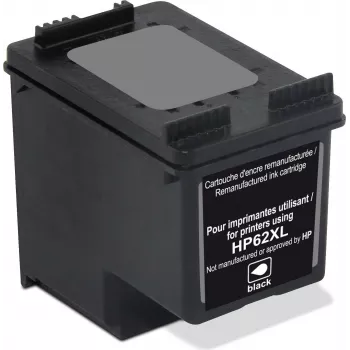 Kartusz freecolor HP 62XL czarny regenerowany - regenerowany - kompatybilny