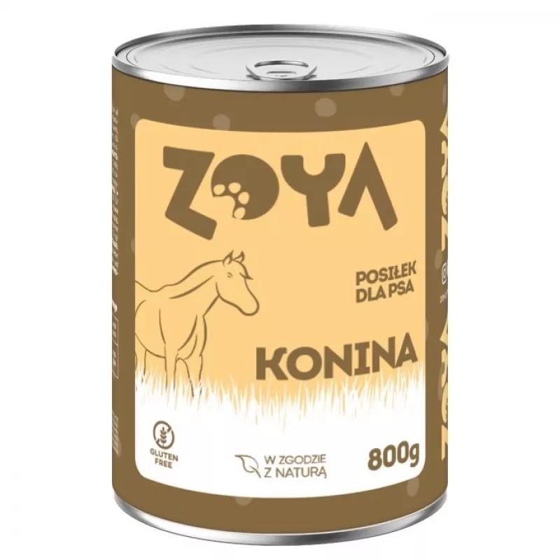 ZOYA Horse - mokra karma dla psa - 800g