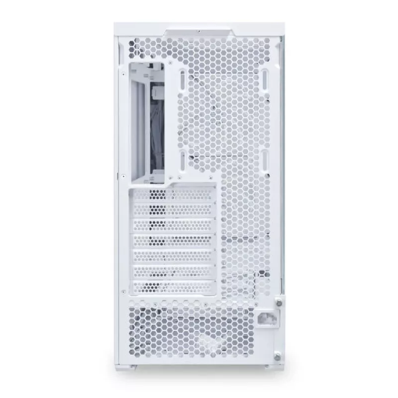 Obudowa PC Midi Tower Lian Li LANCOOL 207 — biała, przezroczysty panel, obsługa ATX/MicroATX/MiniITX, bez zasilacza