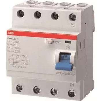 ABB F204A-40/0.03 L Wyłącznik różnicowoprądowy 4P, 40A, 30mA, N (2CSF204123R1400)