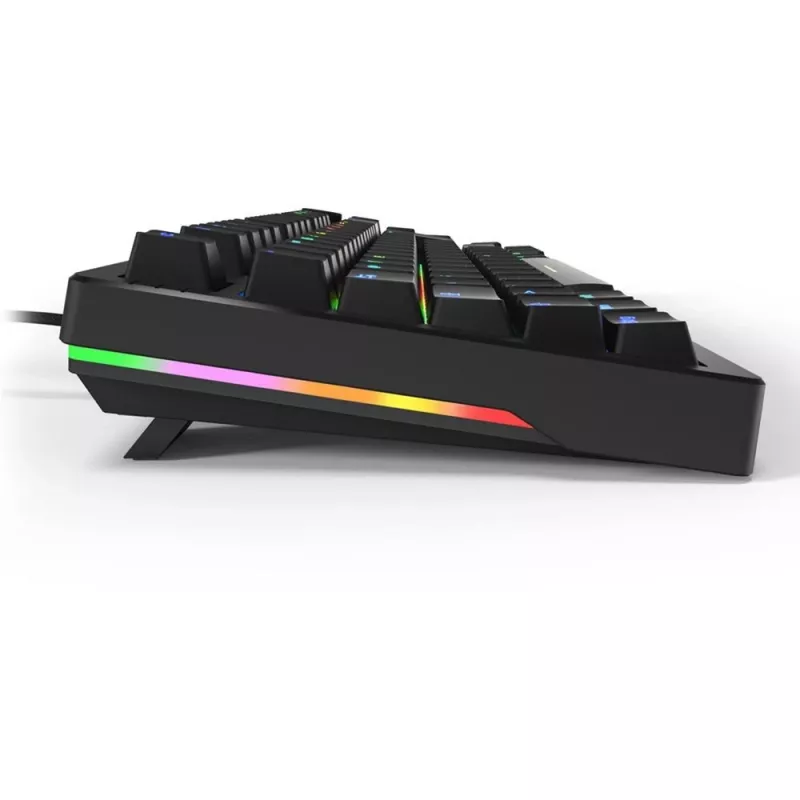 Sharkoon SGK25 Klawiatura Dom USB QWERTZ Niemiecki Czarny 75% RGB LED