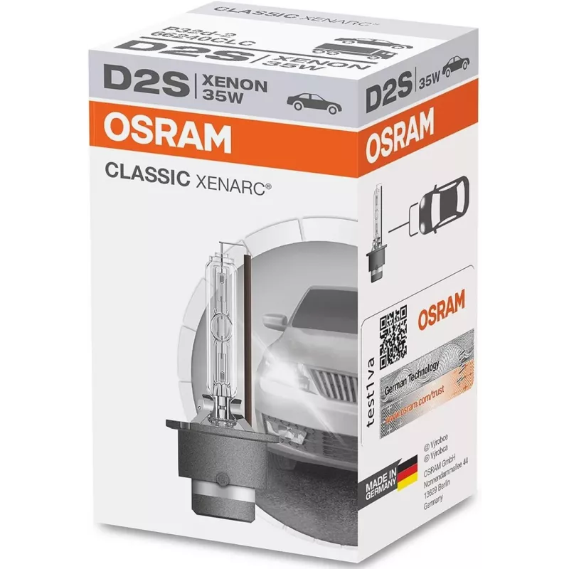 Osram 66240CLC żarówka samochodowa D2S 35 W Xenon
