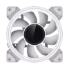 Gamemax | Wentylator obudowy | DUAL RING INFINITY | Biały