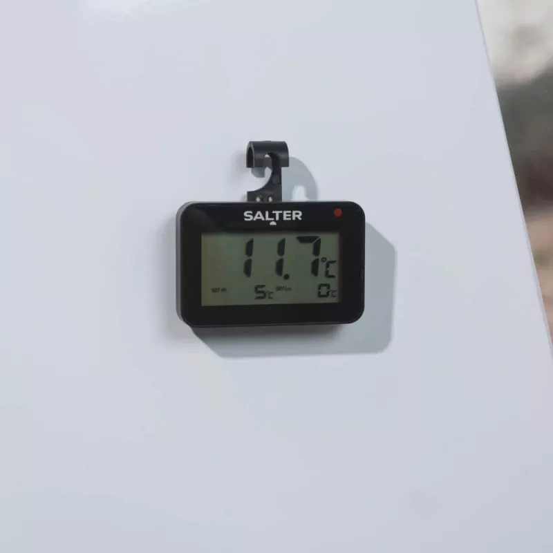 Cyfrowy termometr do lodówki Salter SA00574BFEU12 z LCD, zakres temperatury -20 do 50°C