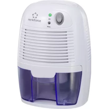 Osuszacz Renkforce HD-68W do 20 m², 0,011 l/h, biało-niebieski