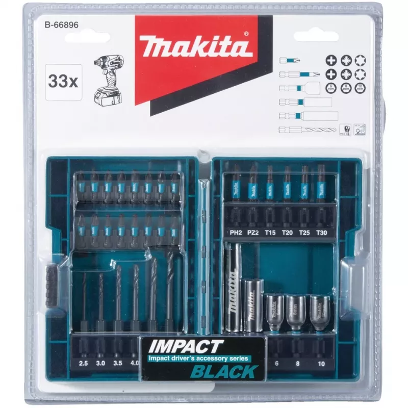 Makita B-66896 zestaw wierteł Zestaw wierteł