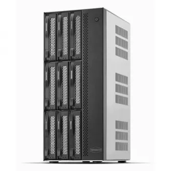 TerraMaster T9-500 PRO serwer NAS/pamięć masowa Desktop Intel® Core™ i7 16 GB DDR5 0 TB Szary