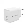 Ładowarka HYPER HJG35EU do urządzeń mobilnych, słuchawek, zestawów słuchawkowych, smartfonów, zegarków, biała, szybkie ładowanie, do użytku wewnętrznego