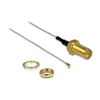 Kabel koncentryczny DeLOCK 88813 0,2 m MHF III (I-PEX) RP-SMA szary