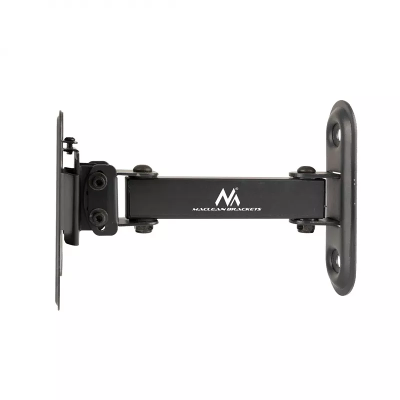 Uchwyt ścienny do telewizora i monitora Maclean MC-416 13-32 30 kg odchylany obrotowy maks. VESA 100x100 czarny malowanie proszkowe LED OLED LCD uniwersalny wspornik