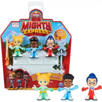 Mighty Express Kinderfiguren 3er-Set, Play Figurine