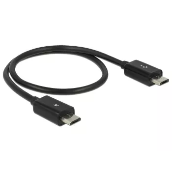 Kabel USB DeLOCK 83570 USB 2.0 0,3 m USB B Czarny
