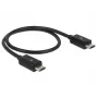 Kabel USB DeLOCK 83570 USB 2.0 0,3 m USB B Czarny