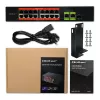 Przełącznik Ethernet PoE QOLTEC 16x RJ45, 2x RJ45 uplink, 1x SFP (MPN 52291)