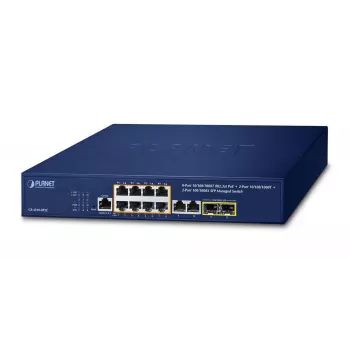 Przełącznik zarządzalny PLANET GS-4210-8P2C 8-portowy L2/L4 Gigabit Ethernet PoE
